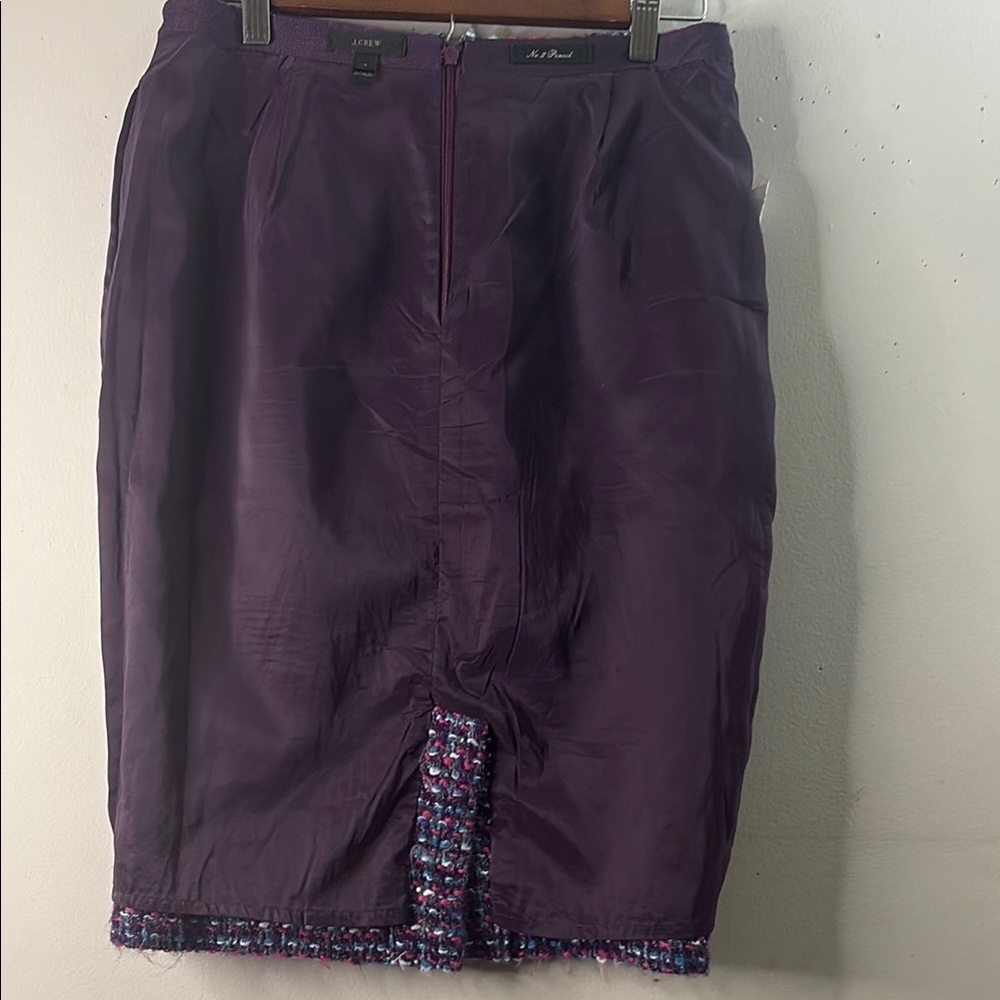 J. Crew Multicolor Tweed Pencil Skirt - Picture 11 of 13